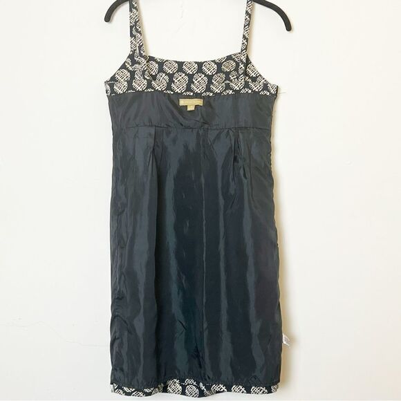 Target Limited Edition Empire Waist Gold Circle Woven Jacquard Mini Dress, Sz 4 - Picture 7 of 12